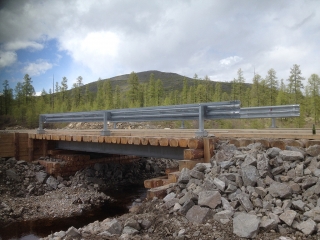 мост 12 метров Якутия