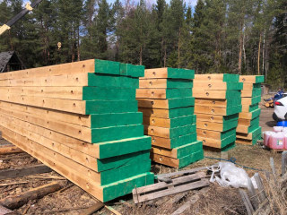 Брусовые маты